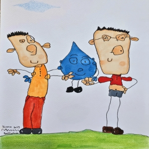 دوستی با قطره آب
